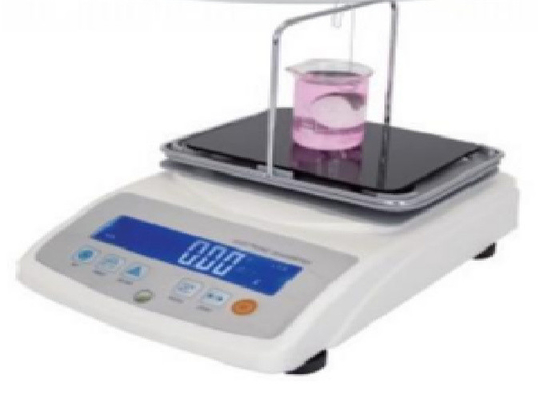 JL White LCD 120g 600g 0.01g Liquid Densimeter 0.001g/cm³ For Chemistry Raw Material Density Detection