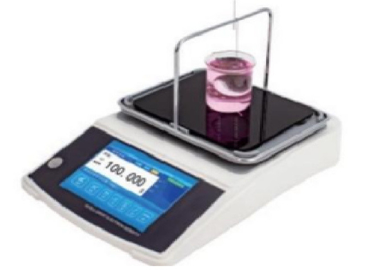 JL white 120g 600g 0.01g Touch Liquid Densimeter Store 200 Test Results Measure Density Concentration