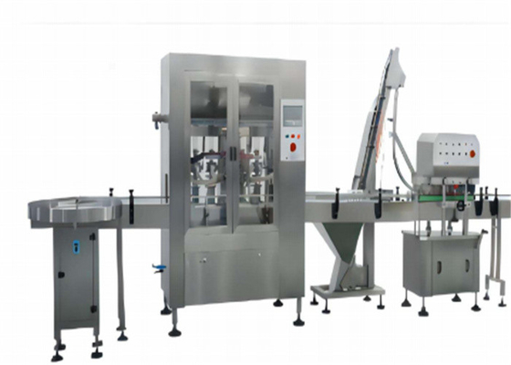 MY-PZX-YT Small Bottle Filling Machine Production machine Line 4-8 Heads For Juices ±1% 1500-2500 bottles/hour