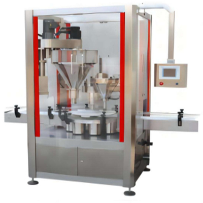 MY-GZX-FJ automatic Powder Filling Machine Production Line For Coffee Powder 15-45 Cans/minute 8-13KW