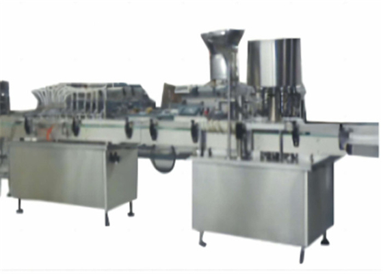 MY-GFJ-KFY 10-50ml Glass Bottle ± 1% 220V/380V 50Hz Oral Liquid Filling Production machine Line With Sealing Rate 99%