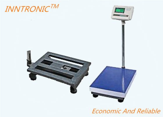 Industry blue Mild Steel Weighing Scale with indicator INCS 350x400mm 150kg 0.1kg  Electronic Weight Machine