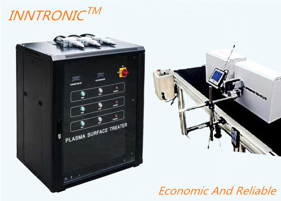 Handheld  PLASMA CLEAN-03 Thermal AC220V 25-30kHz ±3V High Speed Black portable TIJ Inkjet Printer Plasma treater 10mm *3 7.5A