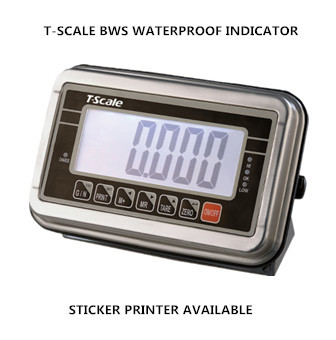 BWS-3040-AL 60kg / 5g Waterproof IP67 Stainless Steel bench platform Checkweigher for sea food weighing with LED display indicator printer