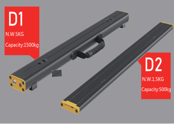 IN-D1-1.5T black Bar Type Alloy steel Portable Industry Weighing floor Scale Electronic Digital ODM